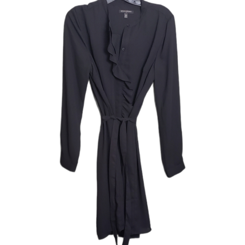 Black Banana Republic Shirt Dress, Size 10